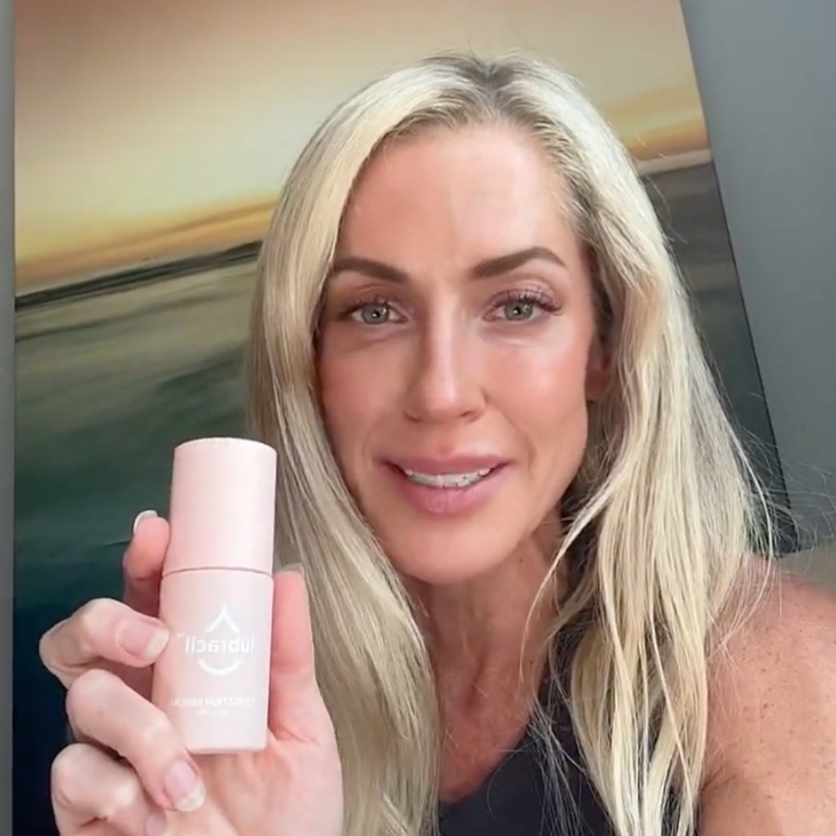 Woman with Lubracil Sensation Serum